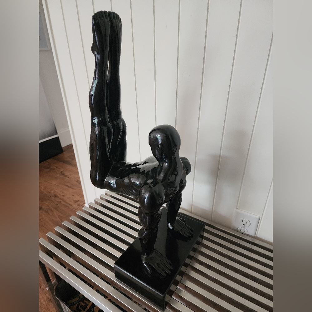 Black Abstract Sculpture - Picture 3 of 3